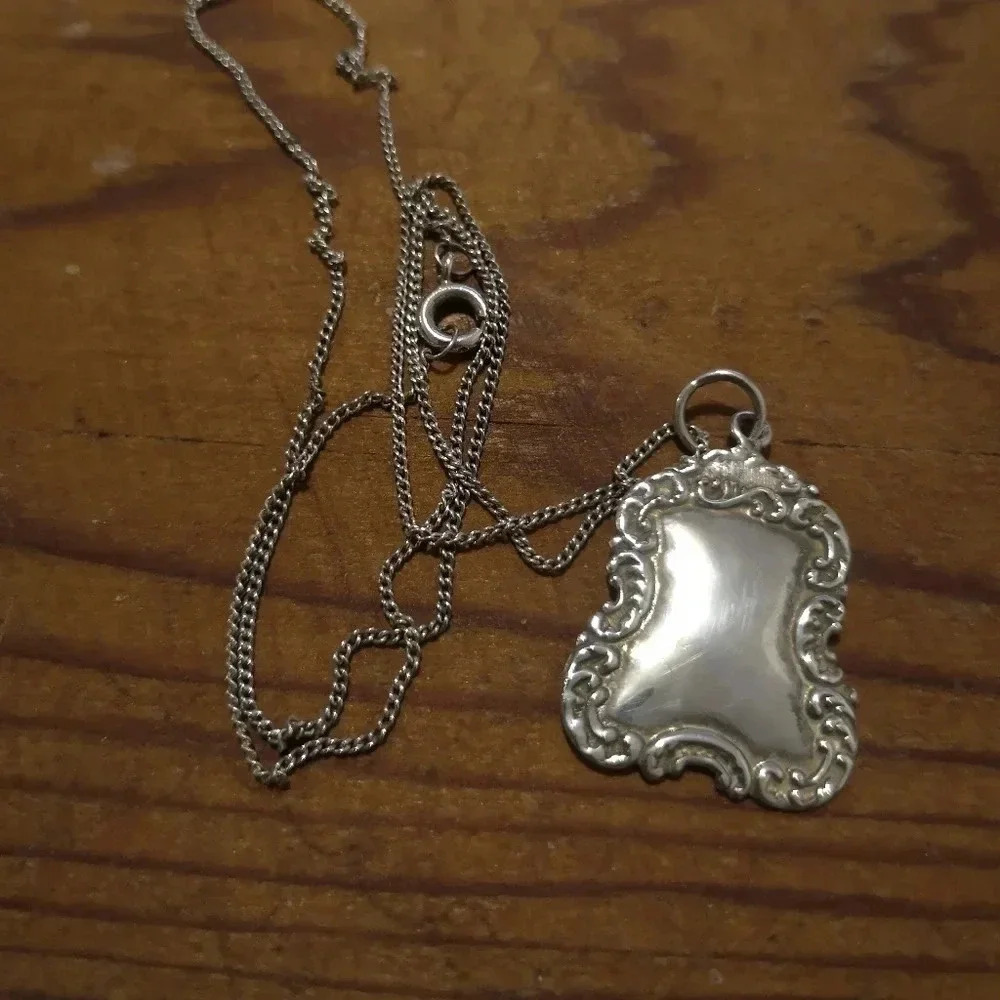 Victorian  sterling necklace